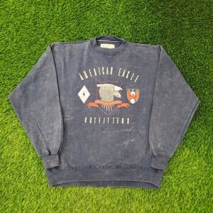 American-Eagle Outfitters Sweatshirt Medium 22x27 Baggy Marbled
